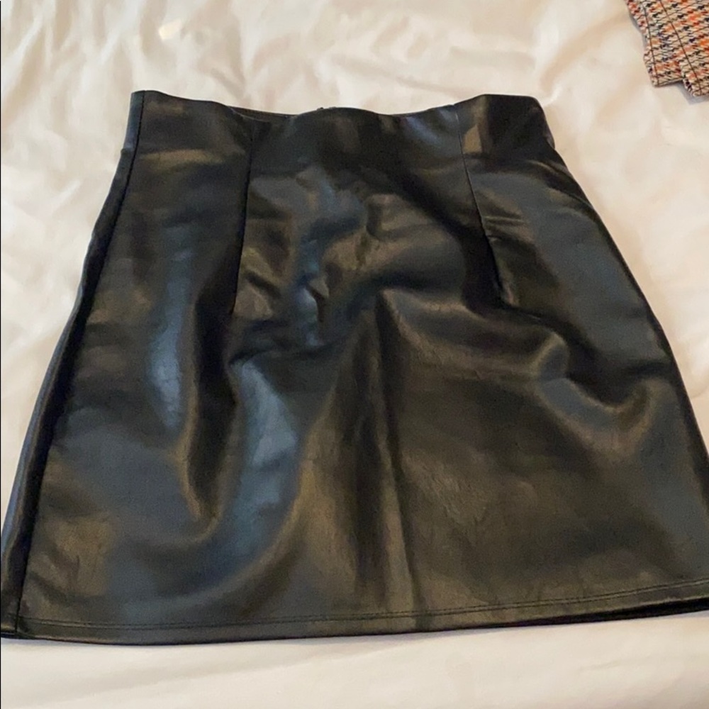 Fashionnova Leather Skirt